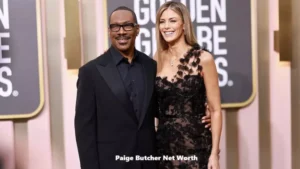 Paige Butcher as seen with her partner Eddie Murphy